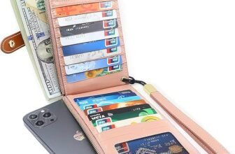 ANDOILT RFID-Blocking Leather Wallet