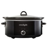 Effortless Cooking: Crock-Pot® Manual 7-Quart Slow Cooker, Black – Your Ultimate Kitchen Companion