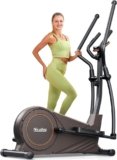 Niceday Elliptical Machine with Hyper-Quiet Magnetic Driving System, Ultimate Elliptical Trainer with 15.5IN-18IN Stride, 16 Resistance Levels